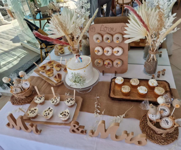 Mesa dulce 80 comensales