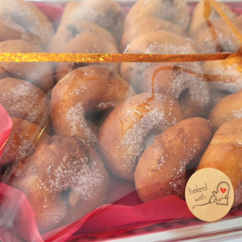 Rosquitos húmedos de naranja